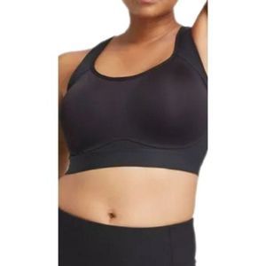 All Motion High Support Convertible Strap Bra Blk 40DDD